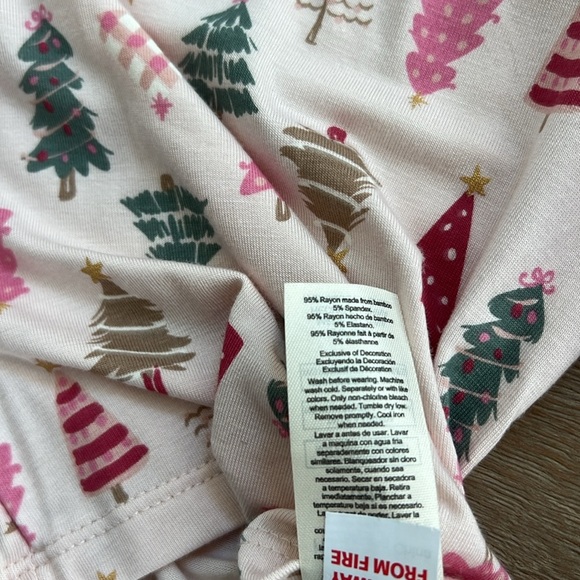 🎄Milkberry Toddler Girl Holiday Pajama Set 12 18 months 2T 4T - Picture 5 of 6